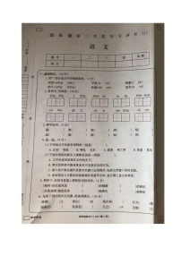 山东省菏泽市单县湖西学校2021-2022学年四年级下学期期中学习评价语文试题