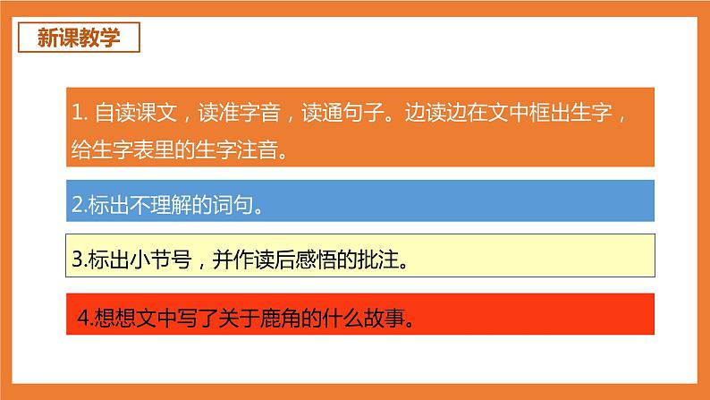 统编版3下语文 7《鹿角和鹿腿》课件+教案+练习+素材04