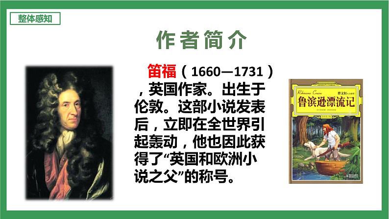 统编版6下语文 5《鲁滨逊漂流记(节选)》课件+教案+练习+素材05