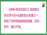 统编版6下语文 7《汤姆·索亚历险记(节选)》课件+素材（送教案练习）