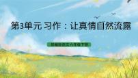 小学人教部编版习作：让真情自然流露优秀ppt课件