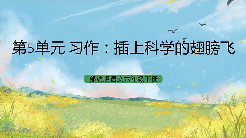 统编版6下语文 第5单元 习作 课件+教案01