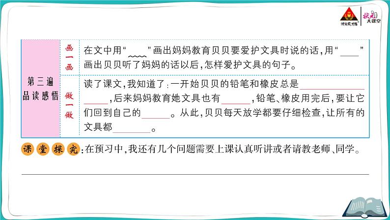 部编版语文一年级下册15 文具的家 课件04