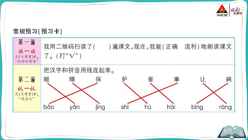 部编版语文一年级下册3 小青蛙第2页