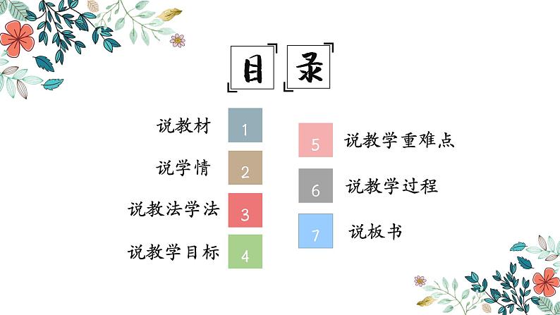 17.《松鼠》说课第2页