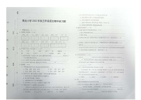 四川省眉山市彭山区青龙镇第一小学2022-2023学年五年级上学期期中语文试题