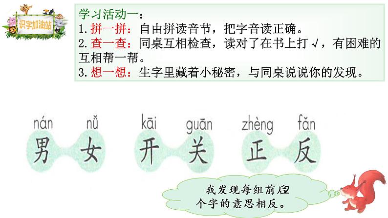 一年级上册《语文园地四》课件第4页