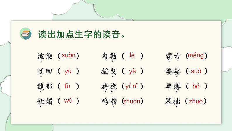 统编版小学语文六年级上册精品复习课件第3页