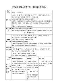 小学语文人教部编版五年级下册6 景阳冈教学设计