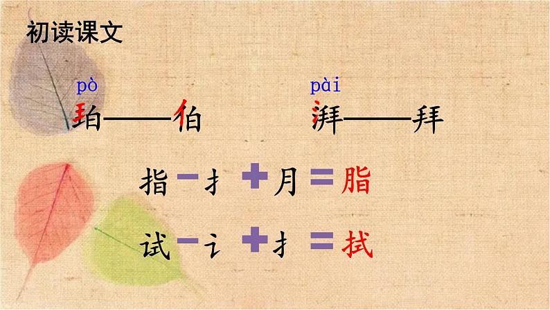 部编版语文四年级下册 5 琥珀 课件第6页