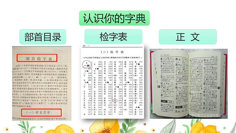 新部编版二年级语文上册查字典专项复习课件第5页