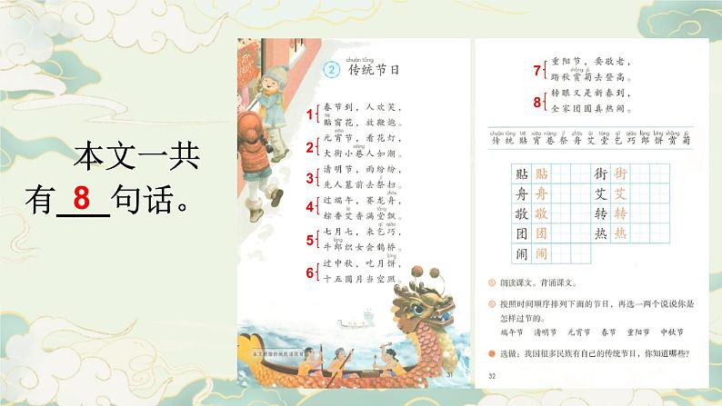 部编语文二年级下册第三单元 识字2  传统节日课件+教案+同步练习+其它04