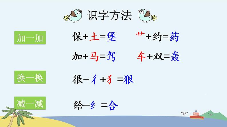 部编语文二年级下册第四单元 10 沙滩上的童话课件+教案+同步练习+其它06