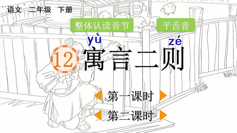 12 寓言二则【优质版】第1页