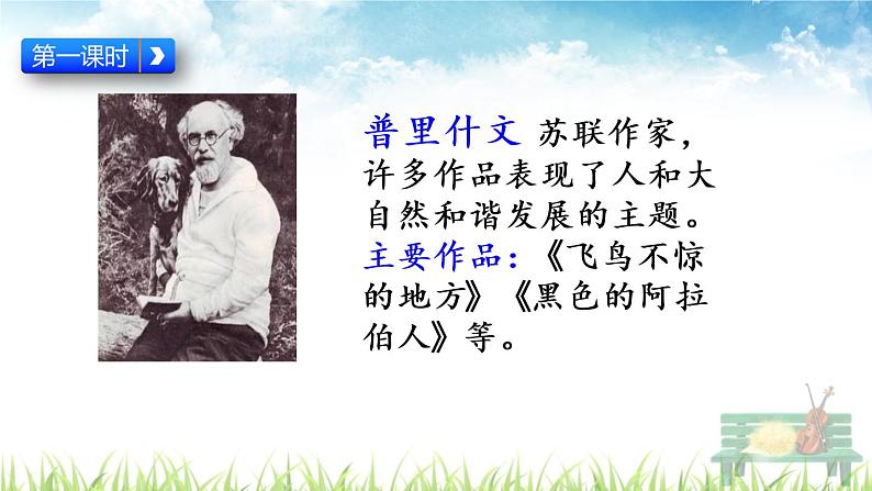 人教部编版语文三年级上册《 金色的草地》课件第3页