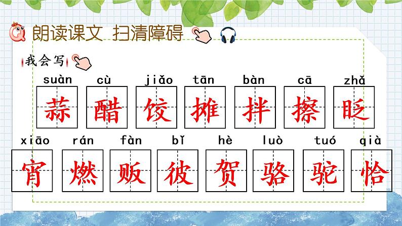 新部编版小学语文六年级下册课件：北京的春节课件第4页