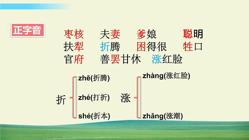 人教版语文三年级下册第八单元 28 枣核课件+教案+课时练+反思+其它03