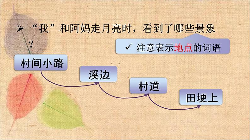 部编版语文四年级上册 2 走月亮 课件第8页