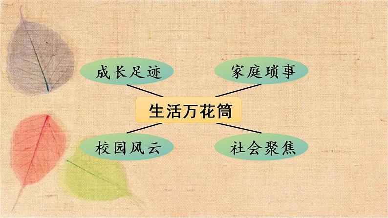 部编版语文四年级上册 习作五  生活万花筒 课件第3页