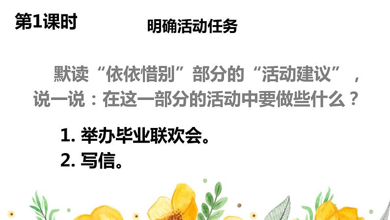 部编人教版六年级下语文《综合性学习：依依惜别》优秀课堂教学课件第2页