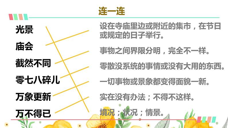 部编人教版六年级下语文1《北京的春节》优秀课堂教学课件07