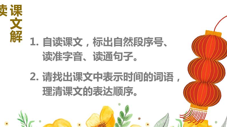 部编人教版六年级下语文1《北京的春节》优秀课堂教学课件08