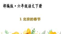 语文第一单元1 北京的春节示范课ppt课件
