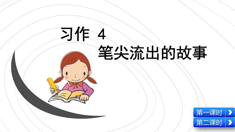 小学六年级上语文《习作 4 笔尖流出的故事》优质课教学课件第5页