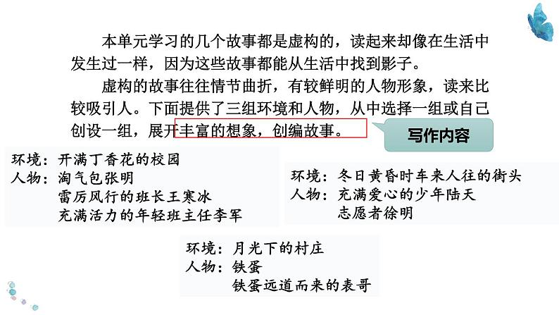 小学六年级上语文《习作 4 笔尖流出的故事》优质课教学课件第7页