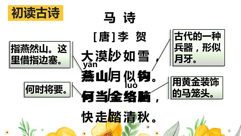 部编人教版六年级下语文10《古诗三首》优质示范课课件第6页