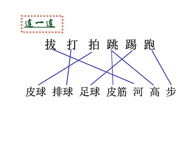 部编版一年级语文下册--7.操场上（课件）08