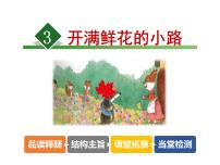 小学语文人教部编版二年级下册3 开满鲜花的小路课堂教学ppt课件