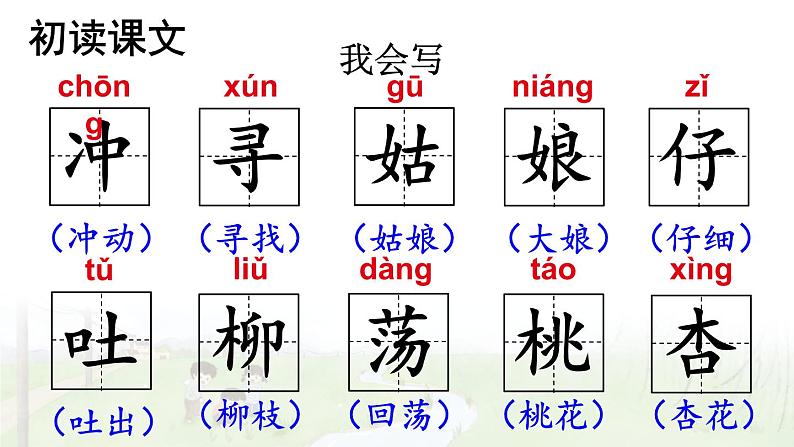 部编版语文二年级下册 2 找春天 课件第8页