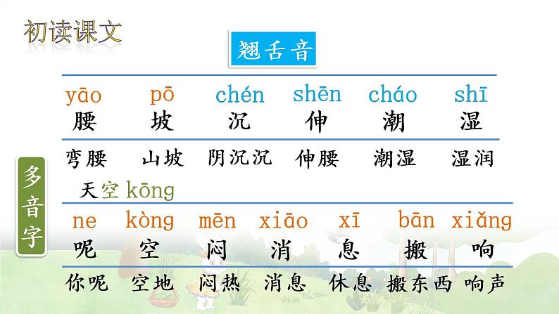 部编版语文一年级下册 14 要下雨了 课件第4页