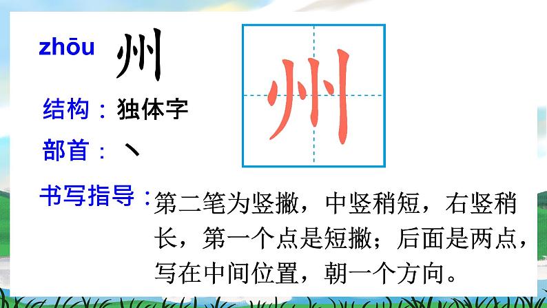 识字1 神州谣 课件+教案+导学案+课堂实录+素材06