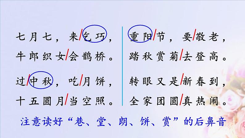 部编版二年级语文下册--识字2 传统节日（课件）第6页