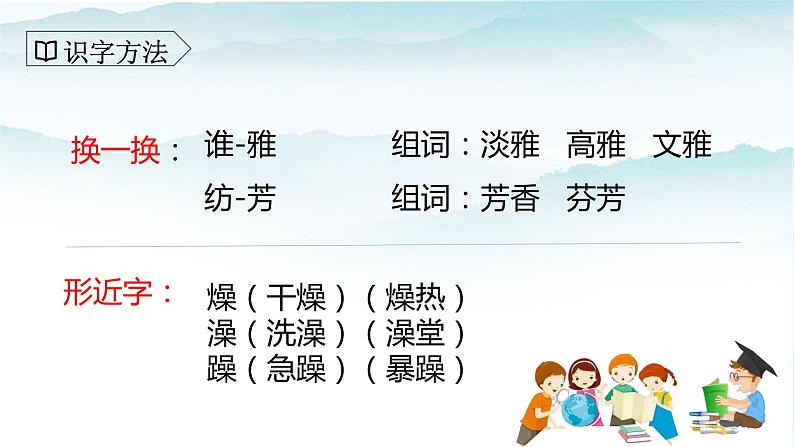 人教部编版三年级语文下册13《花钟》第一课时PPT课件+教学设计+音视频素材07