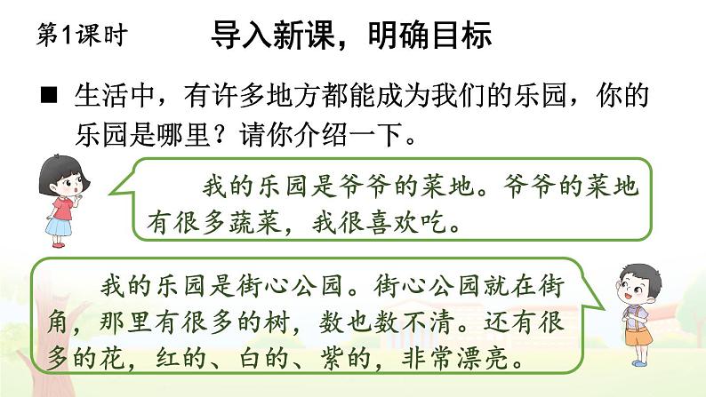 【人教部编版】四下语文  习作：我的乐园 （课件+教案）02