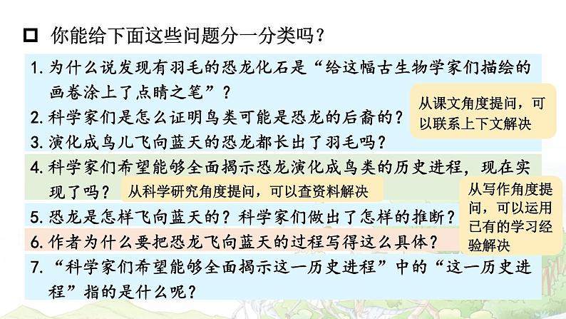 【人教部编版】四下语文  6 飞向蓝天的恐龙 （课件+教案）08