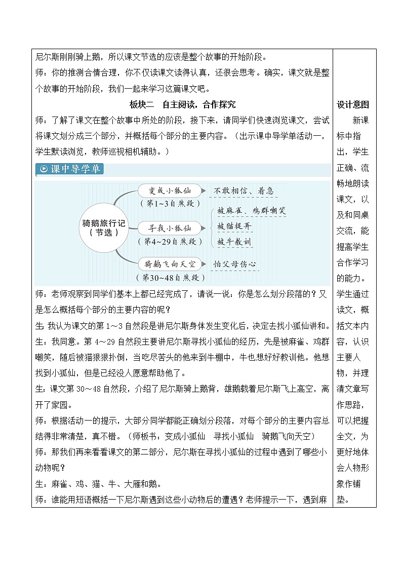 【人教部编版】六下语文  6 骑鹅旅行记（节选）（课件+教案）03