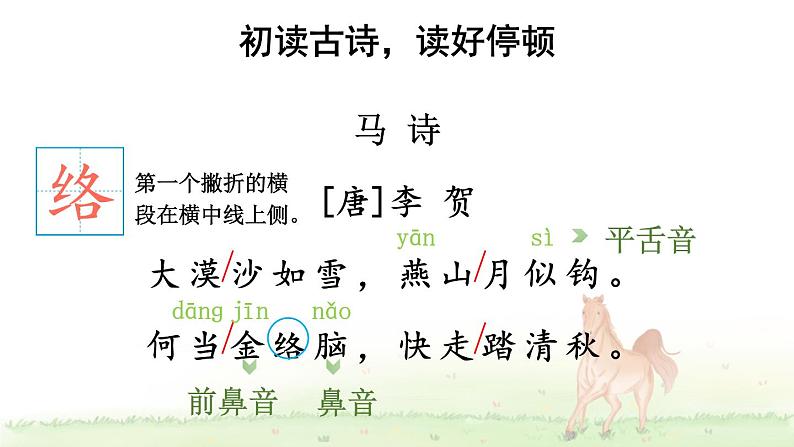 【人教部编版】六下语文 10 古诗三首（课件+教案）05