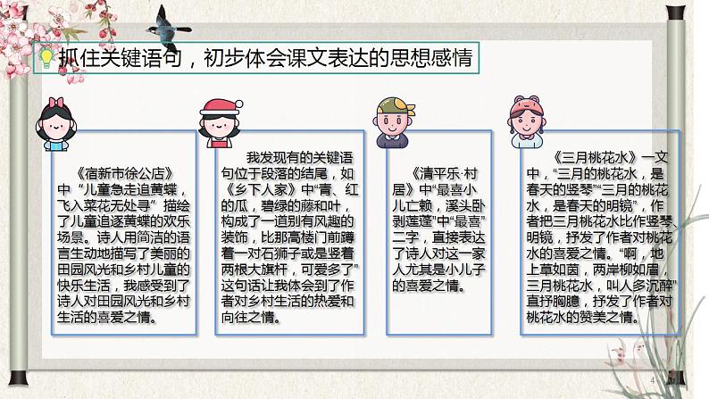 部编版语文四年级下册 语文园地一 课件+教案+练习+学习清单04