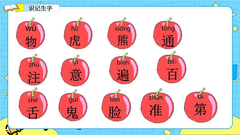 部编版（五四制）语文一下 17. 《动物王国开大会》课件第4页