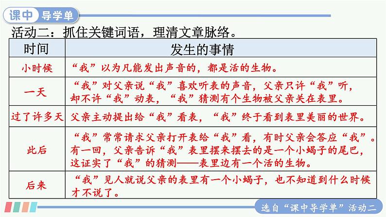 【人教部编版】六下语文 16 表里的生物（课件+教案）08