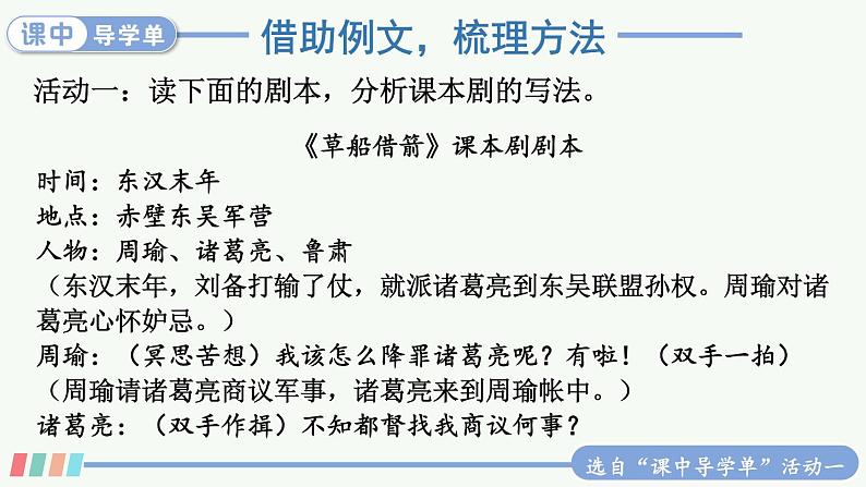 【人教部编版】五年级下册语文  口语交际：怎么表演课本剧(课件+教案）03