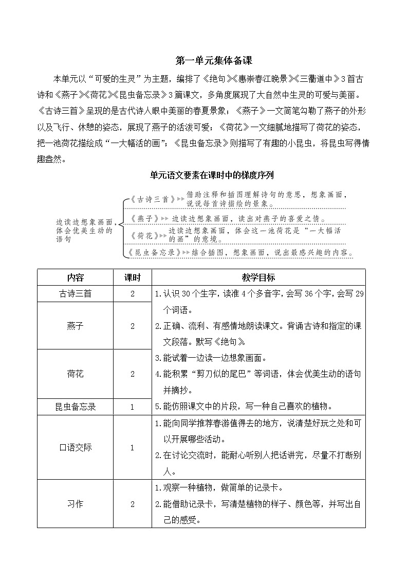 【人教部编版】三下语文  1 古诗三首《绝句》（3课时课件+教案）01