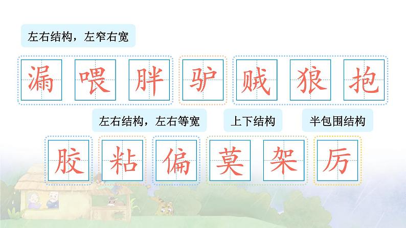 27 漏 精品配套课件教案+学习单 23春三年级语文下册07