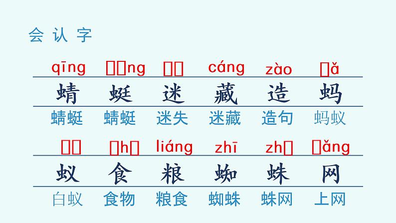 部编版一年级下册语文（上课课件）识字5 动物儿歌第4页