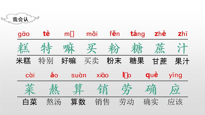 部编版二年级下册语文（教学课件）6.千人糕07