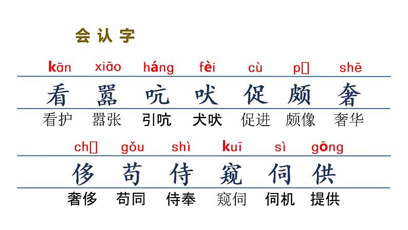 部编版四年级下册语文（教学课件）15.白鹅第7页